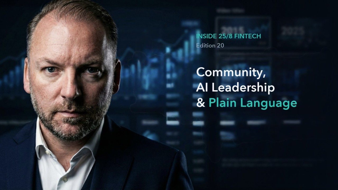 Cover of edition 20: Community Before Scale, AI Leadership and the Power of Plain Language